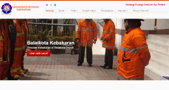 Desktop Screenshot of damkar.depok.go.id