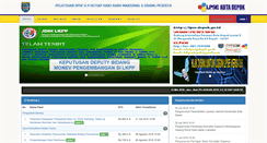 Desktop Screenshot of lpse.depok.go.id